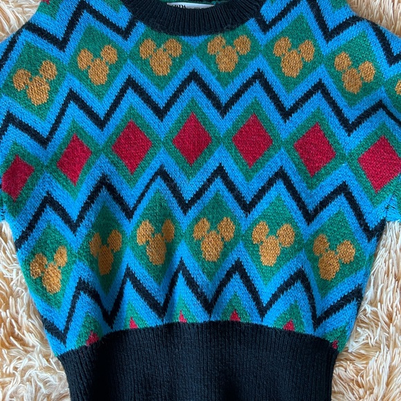 Mickey Disney sweater Zara - Picture 2 of 6